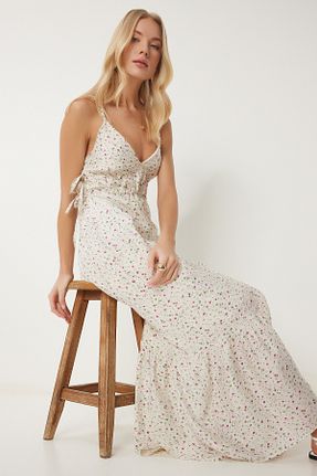 لباس بژ زنانه بافتنی Happiness İstanbul - کد 917410524