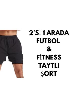 شوارک اسپرت مشکی مردانه متوسط RUTBİL SPORTS - کد 920766637