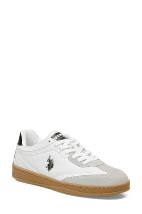 کفش اسنیکر سفید زنانه بند دار U.S. Polo Assn. - کد 894018001