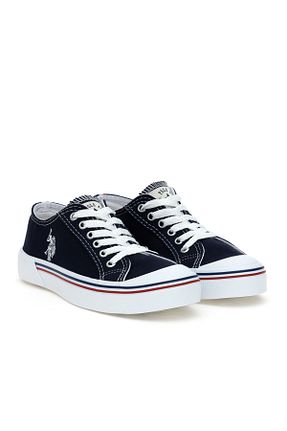 کفش اسنیکر سرمه ای زنانه میکروفیبر U.S. Polo Assn. - کد 904862341