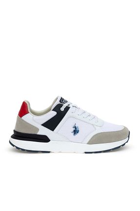 کفش اسنیکر سفید مردانه میکروفیبر U.S. Polo Assn. - کد 904862168
