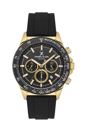 ساعت مچی مشکی مردانه 44 میلی متر Daniel Klein - کد 905264118