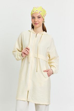 کلاه و ابایا بژ زنانه بافتنی Rays - کد 904925746
