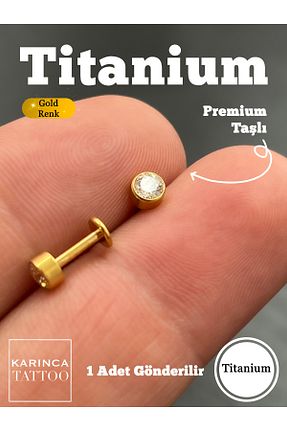 پیرسینگ طلائی Karınca Piercing - کد 846415758