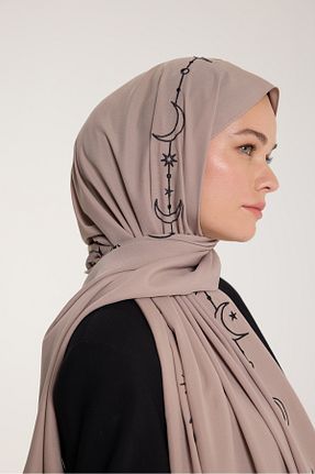 شال بژ زنانه PURESCARFS - کد 917790075
