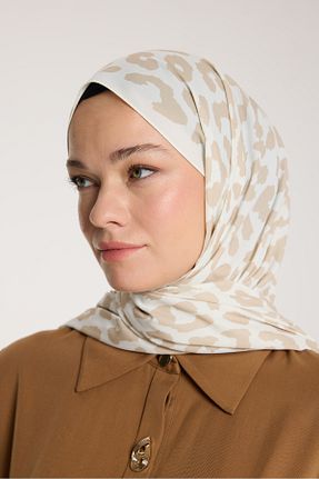 شال بژ زنانه PURESCARFS - کد 905957689