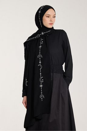 شال مشکی زنانه PURESCARFS - کد 917789980
