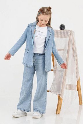 کت آبی بچه گانه رگولار Magu - کد 827005214
