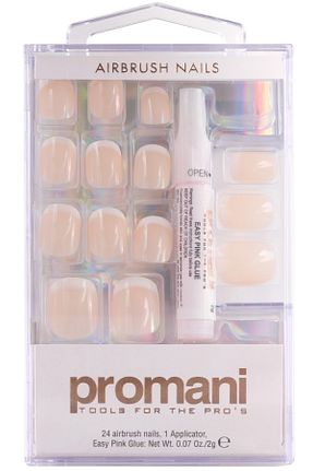 ناخن مصنوعی و اکسسوری سفید Promani - کد 511084