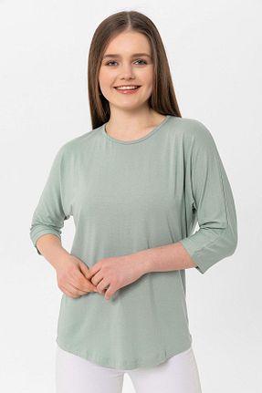 بلوز سبز زنانه ساده Şimal - کد 236781734