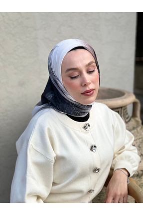 روسری قهوه ای پنبه ای Modakaşmir - کد 904979671
