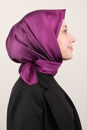 دستمال گردن صورتی زنانه ابریشم Belli - کد 905000977