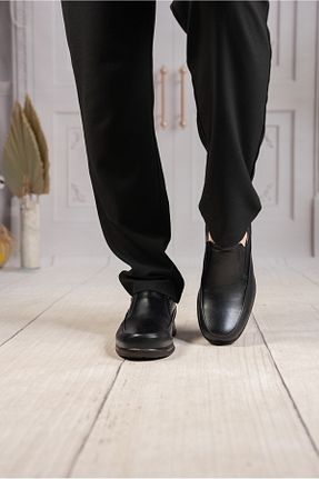 کفش کژوال مشکی مردانه چرم خالص DAXİS Sportwear Company - کد 905018327