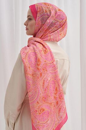شال رنگی زنانه پنبه ای carell - کد 885175655