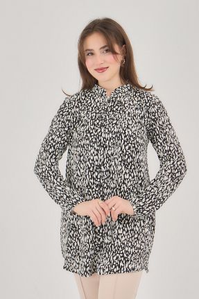 بلوز حجاب مشکی زنانه رگولار Elçelya Moda - کد 905029256