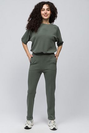 شلوار خاکی زنانه Penye Dexia - کد 905034759
