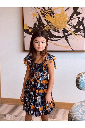 لباس مشکی بچه گانه ویسکون Hilal Akıncı Kids - کد 75004695
