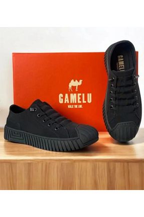 کفش اسنیکر مشکی زنانه بدون بند GAMELU - کد 905056852