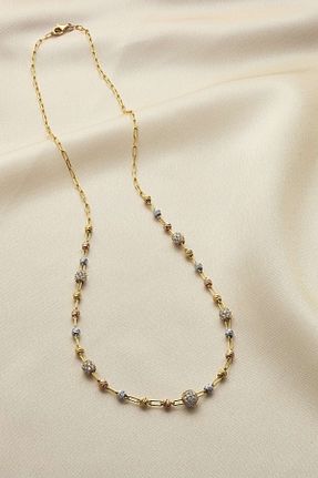 گردنبند طلا زرد زنانه 14 عیار Cenova Jewelry - کد 905053400