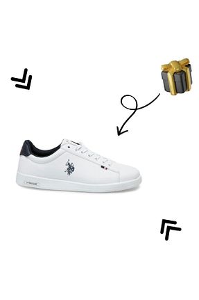 کفش پیاده روی سفید زنانه پارچه ای U.S. Polo Assn. - کد 905066189