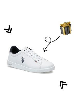 کفش پیاده روی سفید زنانه پارچه ای U.S. Polo Assn. - کد 905066189