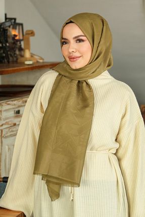 شال سبز زنانه پنبه ای Armine - کد 905068425