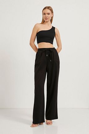 بادی مشکی زنانه یقه نامتقارن Arma Life - کد 905066288