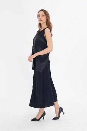 بلوز مشکی زنانه رگولار LAMANTE - کد 905071295