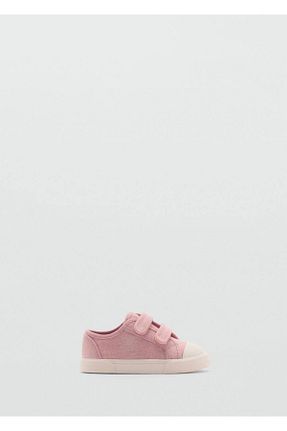 کفش کژوال صورتی بچه گانه پارچه ای MANGO Baby - کد 905104054