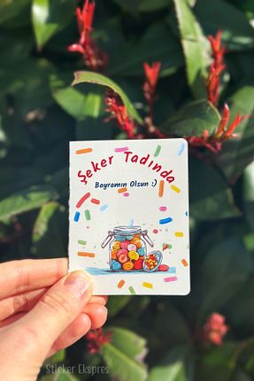 کارت تبریک رنگی Sticker Ekspres - کد 906424706