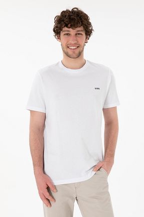 تیشرت سفید مردانه رگولار U.S. Polo Assn. - کد 905107110