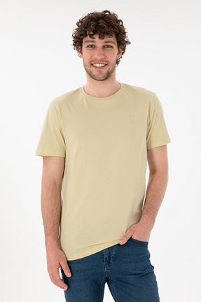 تیشرت خاکی مردانه رگولار U.S. Polo Assn. - کد 905106886