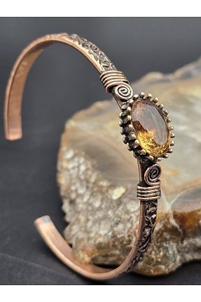 دستبند جواهر متالیک زنانه NBS Beautiful Naturel Stones - کد 905106918