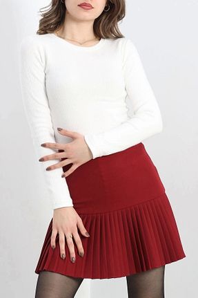 بلوز نباتی زنانه یقه دوچرخه Genel Markalar - کد 888929579
