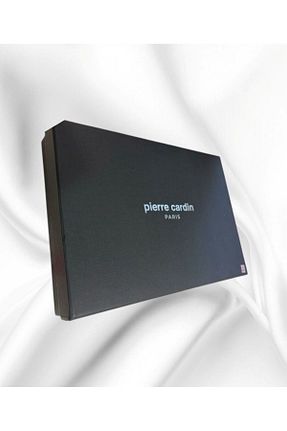 کمربند مشکی مردانه چرم خالص Pierre Cardin - کد 895871316