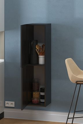 کابینت چند منظوره مشکی Suntalam Monte Sehpa - کد 905141677