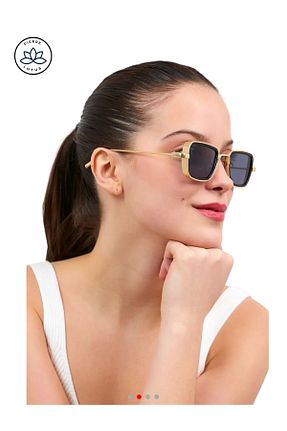 عینک آفتابی طلائی زنانه 54 Pierre Lotus - کد 905146935