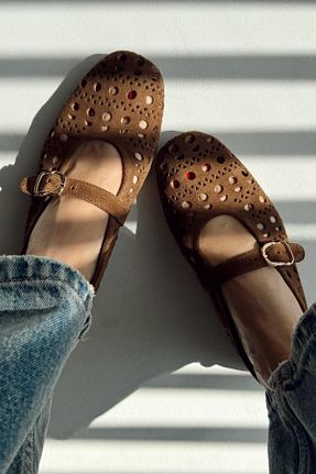 بابت قهوه ای زنانه nope21shoess - کد 906524051