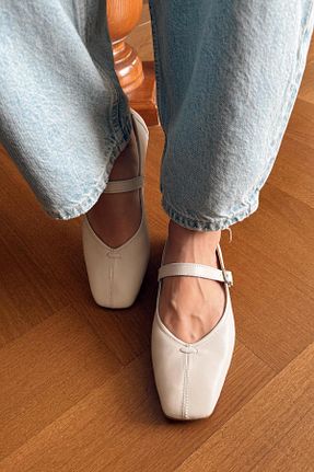 بابت رنگی زنانه چرم خالص nope21shoess - کد 901877840