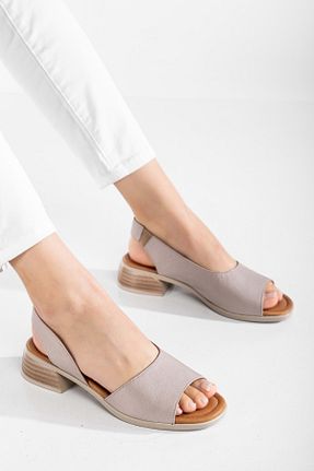 صندل زنانه پاشنه ضخیم ANALİN SHOES - کد 905287350