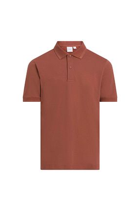 پولوشرت قرمز مردانه کوتاه Calvin Klein - کد 920896990
