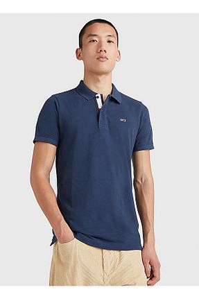 پولوشرت سرمه ای مردانه جین Tommy Jeans - کد 905277548