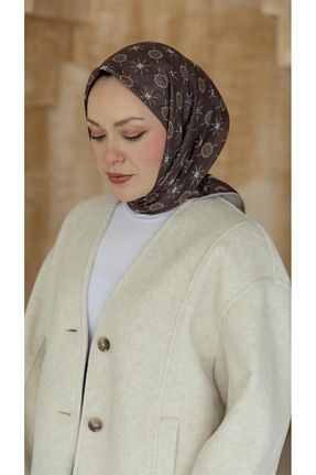 روسری بژ %100 پنبه locella - کد 905293677