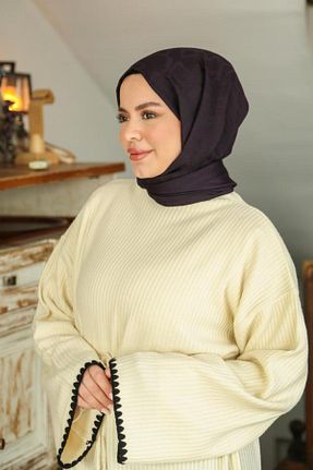 شال بنفش زنانه ویسکون Armine - کد 905297539