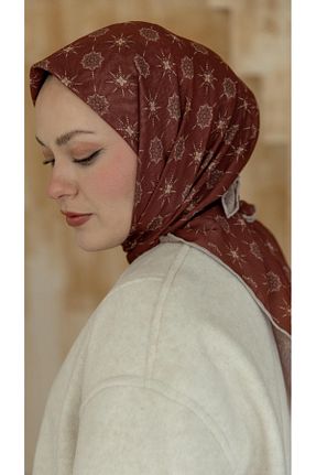روسری بژ %100 پنبه locella - کد 905293723