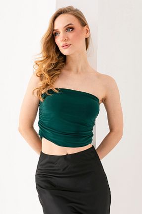 بلوز سبز زنانه ساده GİYSA - کد 905322544