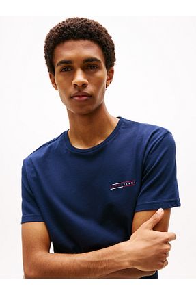 تیشرت سفید مردانه یقه دوچرخه Tommy Hilfiger - کد 905325777