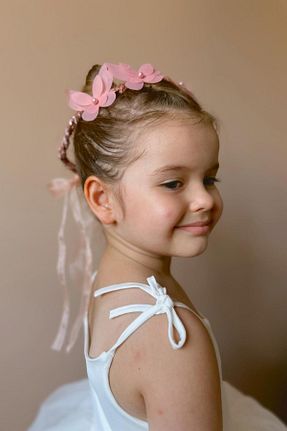 تاج صورتی بچه گانه فلزی Le Mabelle - کد 837779738
