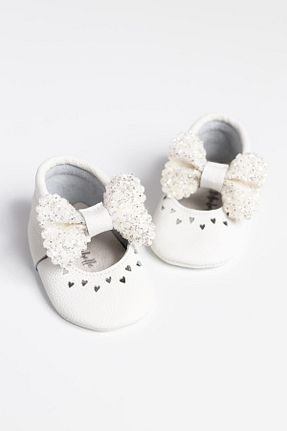 بابت سفید بچه گانه چرم خالص Le Mabelle - کد 640571788