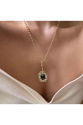 گردنبند استیل ( فولاد ) طلائی استیل (فولاد) VenüsDesign - کد 905375234